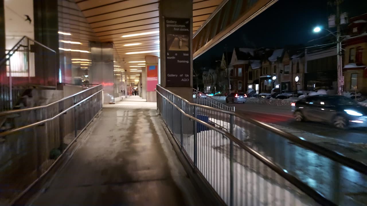 【4K】Frigid Night Walk ❄️ -28°C Downtown Toronto Canada 🇨🇦