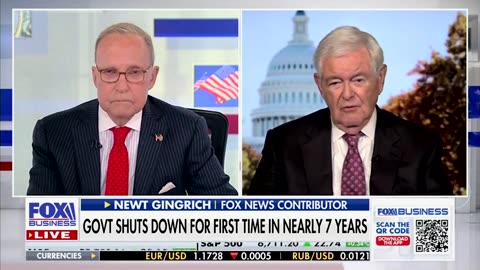 Newt Gingrich Explains Democrats' Biggest Blunder During Shutdown