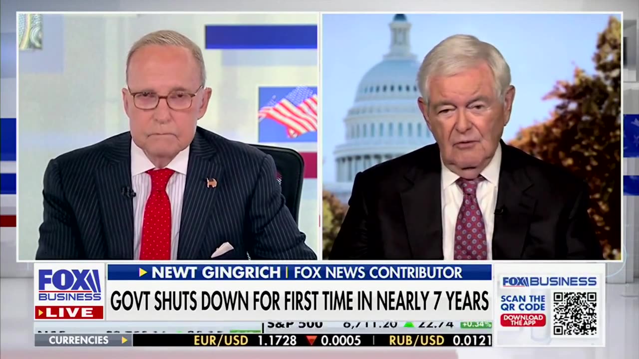 Newt Gingrich Explains Democrats' Biggest Blunder During Shutdown