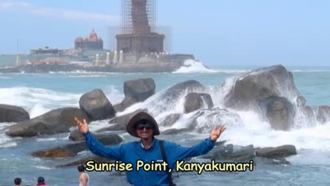 Sunrise Point Kanyakumari | First Sunrise on Mainland India