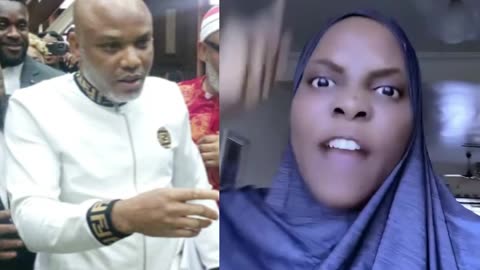Islamic Lady Reactions For The Release of Mazi Nnamdi Kanu ｜ Tinubu, you have done your worst!!!