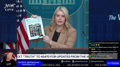 LIVE: White House Press Briefing with Karoline Leavitt