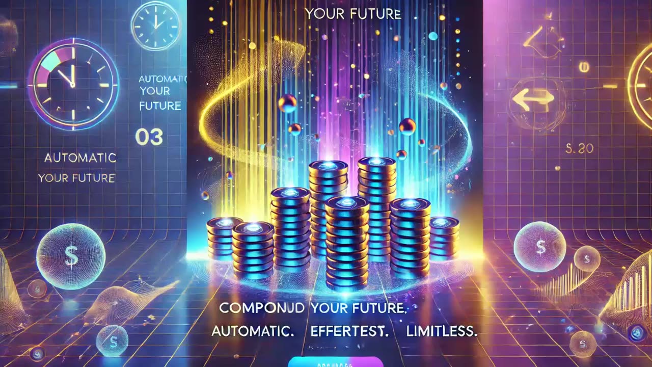 VERITAS VAULT (dall.e image) COMPOUNDING AUTOMATED STAKING PROFITS (teaser 002) TOP TEAM ROB BUSER