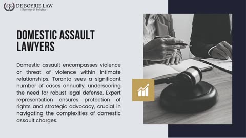 Domestic Assault Lawyers Toronto | De Boyrie Law