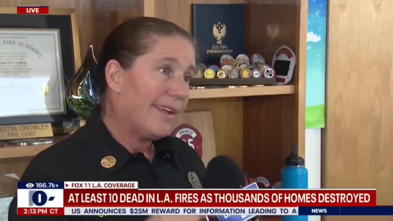 Los Angles Fire Chief Admits That City Failed Her Organization