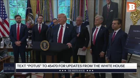 LIVE: President Trump Makes Major Announcement from the Oval Office...