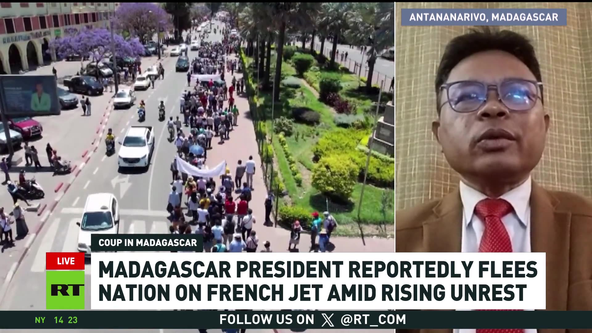 The President is missing’ — Madagascar MP Mamy Rabenirina on the country’s political crisis