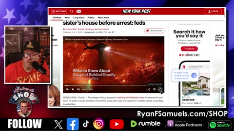 "Justice on Fire: Letitia James' Indictment, the Palisades Arson Bombshell, and Climate Change Myths Exposed"