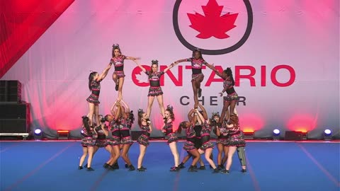 Cheer Fusion Black Dimondz Ontario Cheer 2025 Day 2