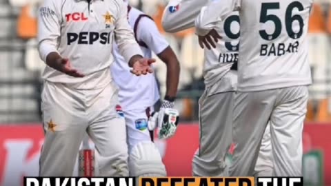 Pakistan defeated West Indies by 127 runs on 3rd in the 1st Test at Multan Sajid Khan got POTM award