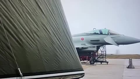 UK has deployed 4 RAF Typhoon jets armed and ready to Qatar amid rising tensions with Iran