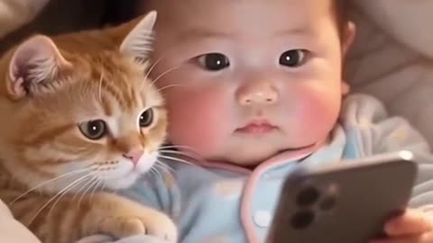 “Why Cats and Children Share Such a Special Bond 👶🐾”