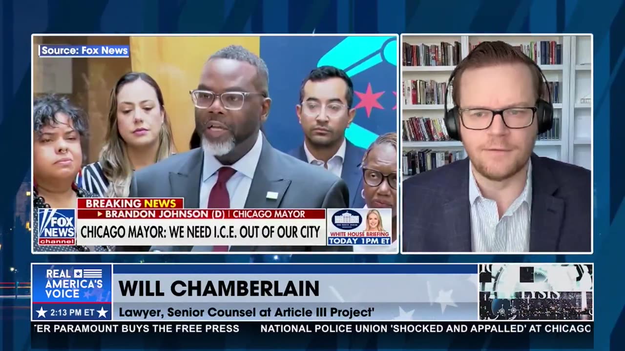 BREAKING: CHICAGO MAYOR SIGNS EO FOR ICE FREE ZONES