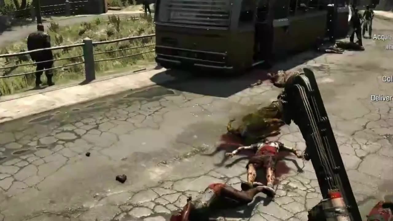 Weather forecast a light shower of Zombies.