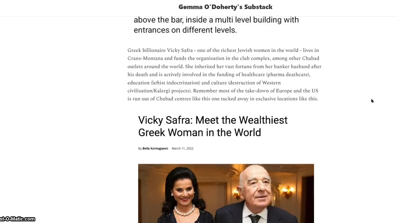 Substack article hidden by Online Harms Act