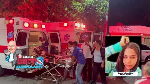 Mujer y sus dos hijos en Peravia