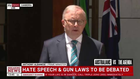 Hypocritical Australian PM Stands For Iran - While Enacting HATE Speech laws to silence Aussies