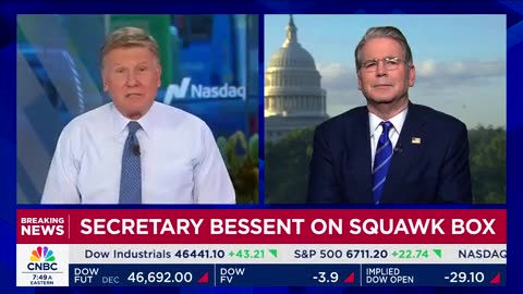 ‘Sounds Like Malarkey’: CNBC’s Joe Kernen Calls Out Trump Treasury Secretary Blaming Biden On China