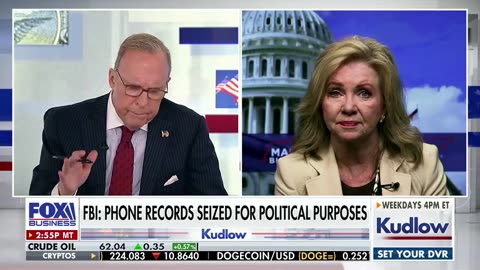Blackburn Blasts Biden FBI For Tracking GOP Senators' Phone Records: Fox Business