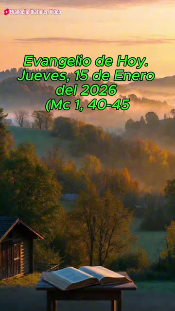Evangelio de Hoy. Jueves, 15 de Enero del 2026 (Mc 1, 40-45)