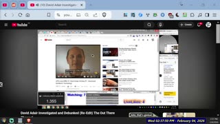 David Adair claims of FUSION Rocket in 1970s & Crashed UFO claims Investigated Part 1 of 2,15m clip