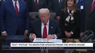 President Trump Signs Senate Amendment to H.R. 5371