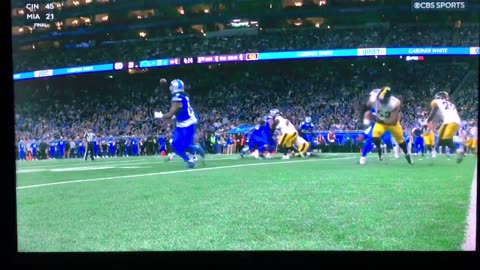 Lions RB #0 Jahmyr Gibbs TD🏈4yds