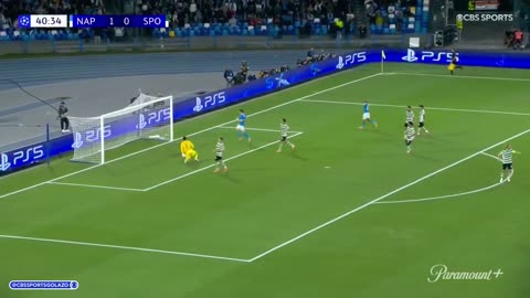 Napoli - Sporting CP 2:1 | 01. 10. 2025 | Champions League