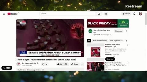 Live with Restream, November 25