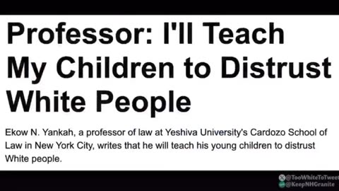 Education systems & Government institutions Call of White Genocide