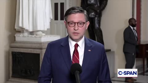 Speaker Johnson: "We believe the long national nightmare will be over tonight.