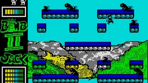 ZX Spectrum Longplay - Bomb Jack II - EU