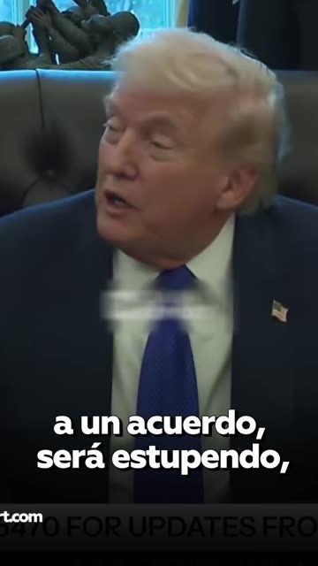 Trump comenta cómo evolucionan las tensiones con Irán