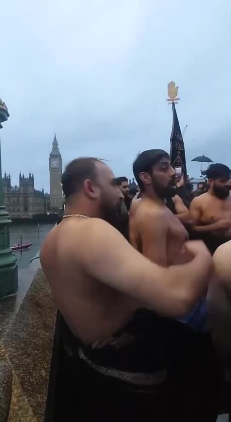 LONDON 2025! WHILE THE UK MEN WATCH FOOTBALL YOUR COUNTRY IS BEING CONQUERED!