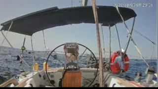 The final vessel from the flotilla that attempted to break the Israeli maritime blockade