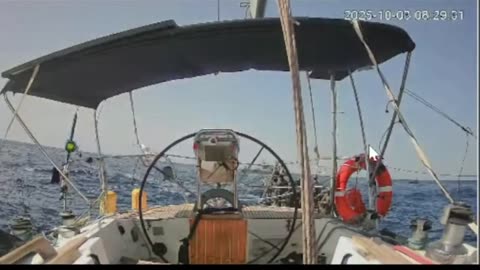 The final vessel from the flotilla that attempted to break the Israeli maritime blockade