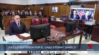 Estas fueron las palabras que el juez le dio a Trump durante su sentencia