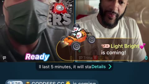 Prince Jay reading Lady bee, Woolf and Messy Caller reading one another