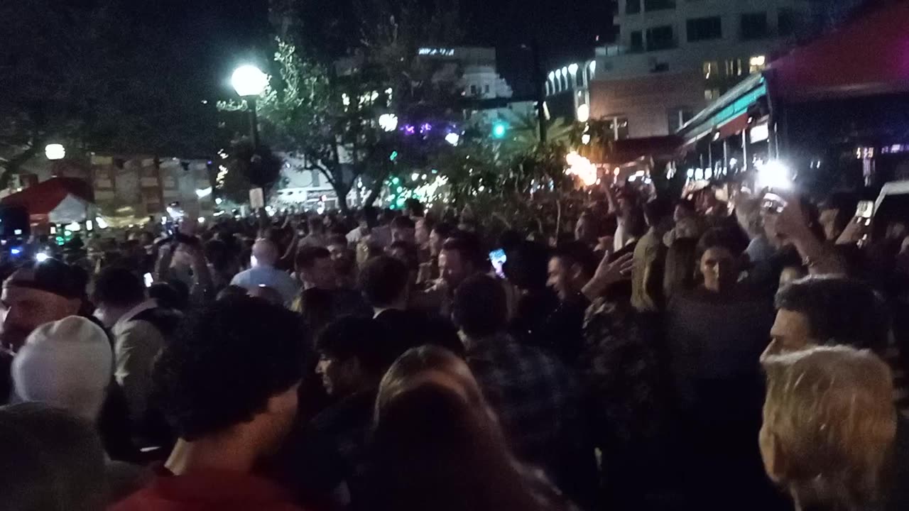 2024 New Years Eve Pineapple drop in downtown Sarasota!