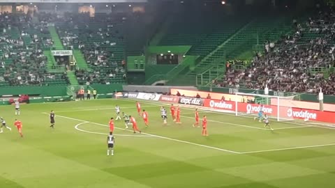 Sporting vs Gil Vicente. Splendid ball possession for Sporting