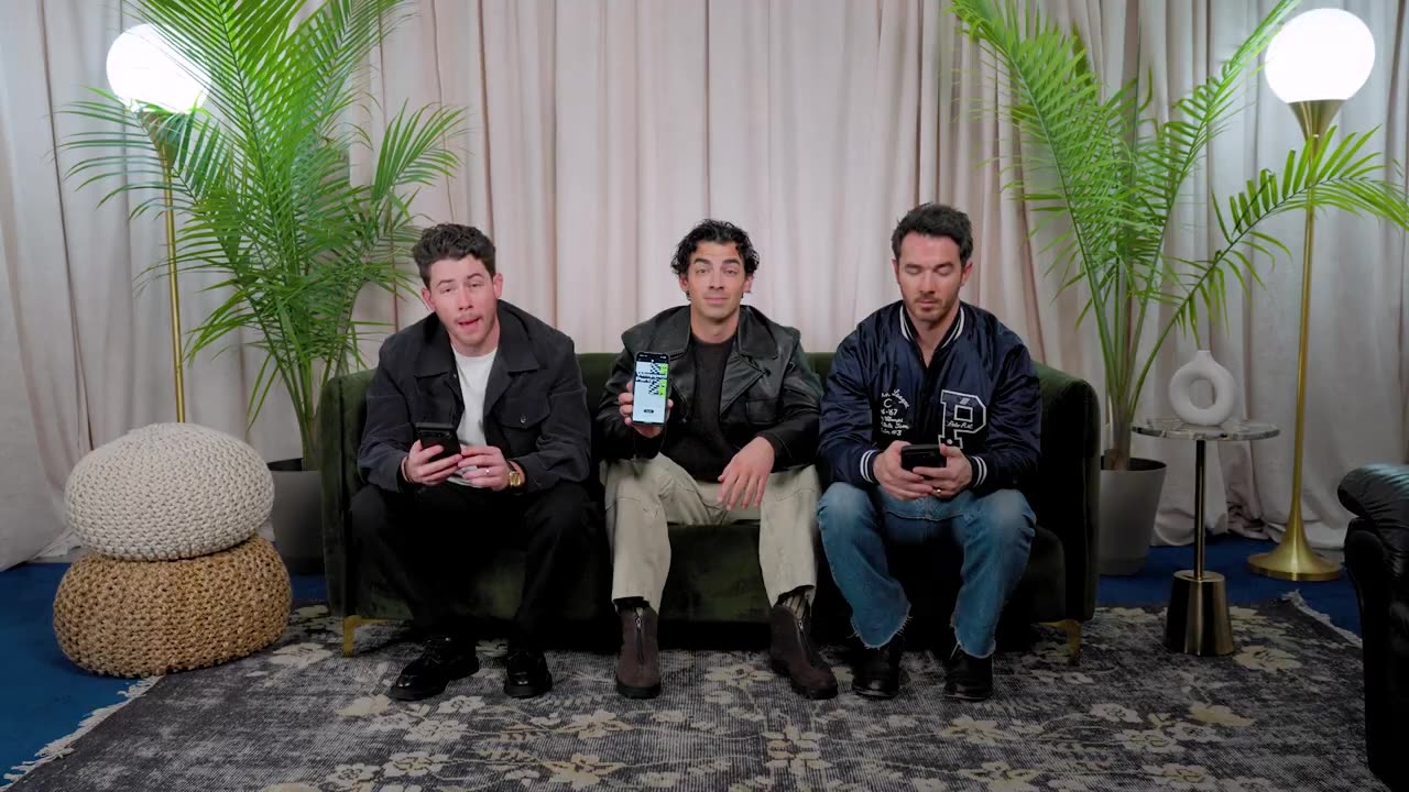 Jonas Brothers Play Spotify Wrapped Party