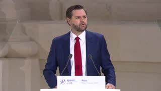 Vice President JD Vance speaks at the AI Summit in Paris!