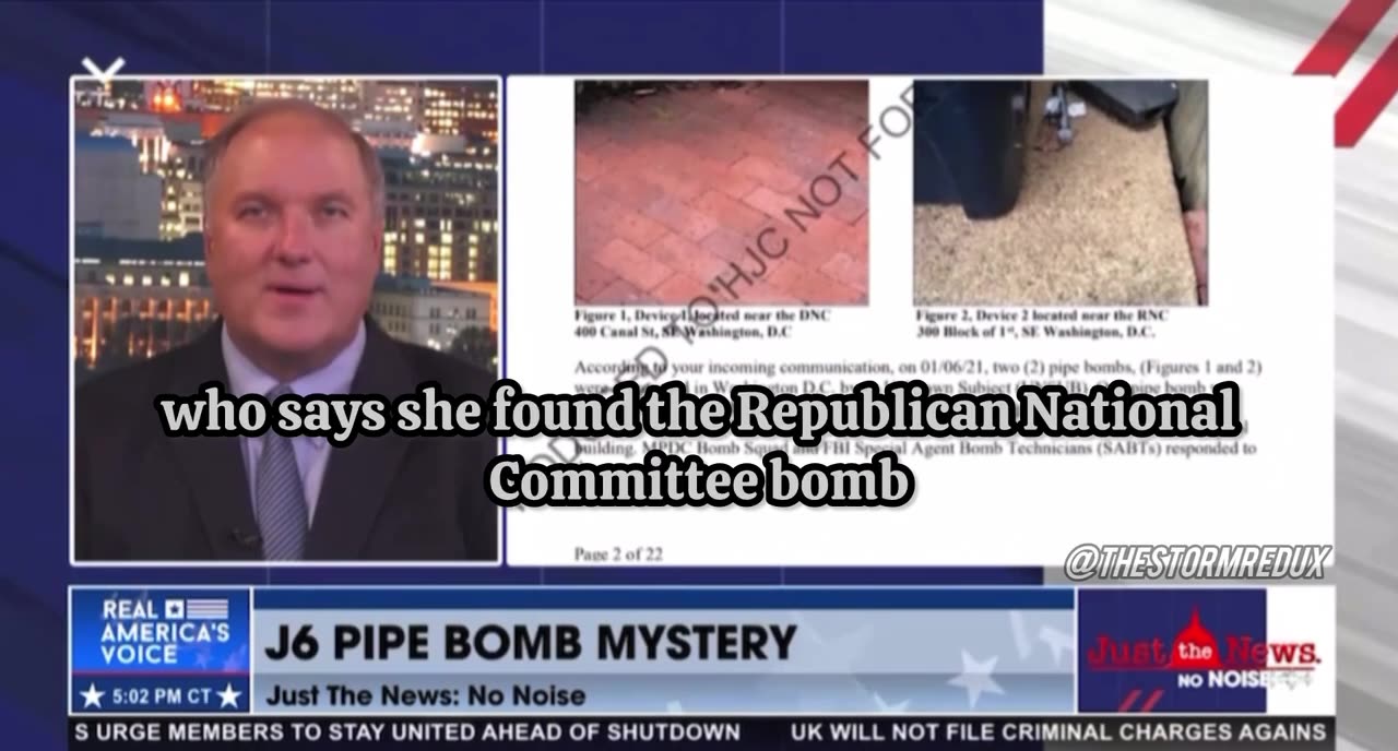 FBI Kash Patel released more docs to John Solomon about J6 pipe bombs