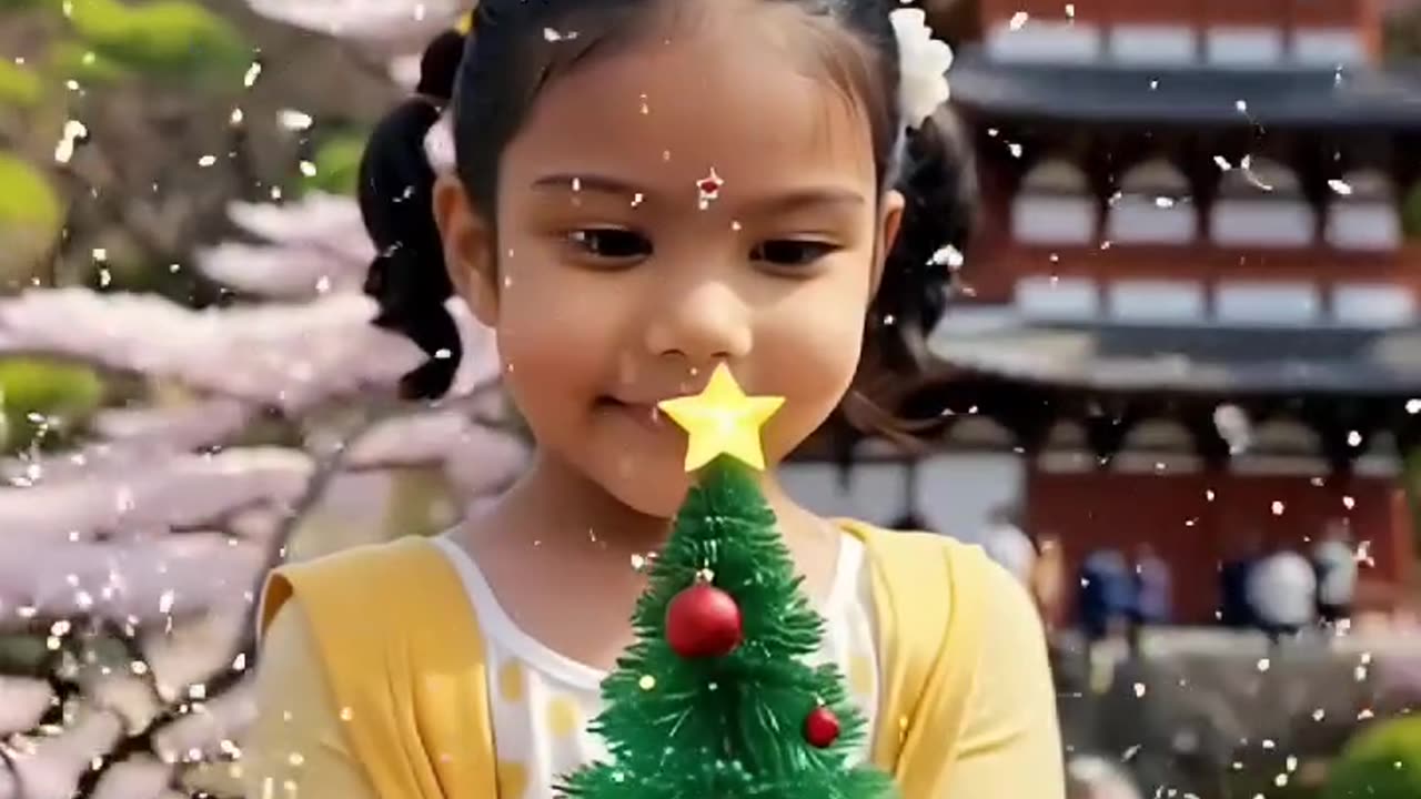 எனது பேத்தியின் கிறிஸ்துமஸ் வாழ்த்துக்கள்.