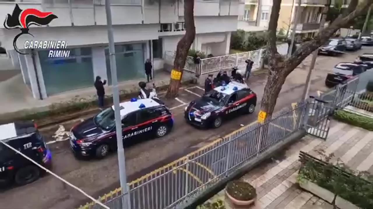 Rimini - Operazione anti-droga dei Carabinieri (07.02.25)