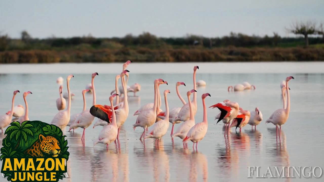 Flamingo – The Elegant Dancer of Nature 🌸🦩 | Exotic Bird Beauty