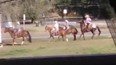 Cow Boys on Horse Back Florida 2 19 22