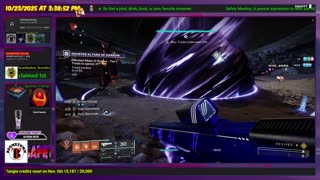 Destiny 2: 10/23/25 - FotL is here for a bit, suck it up buttercup is all I got for this.
