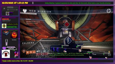 Destiny 2: 10/23/25 - FotL is here for a bit, suck it up buttercup is all I got for this.