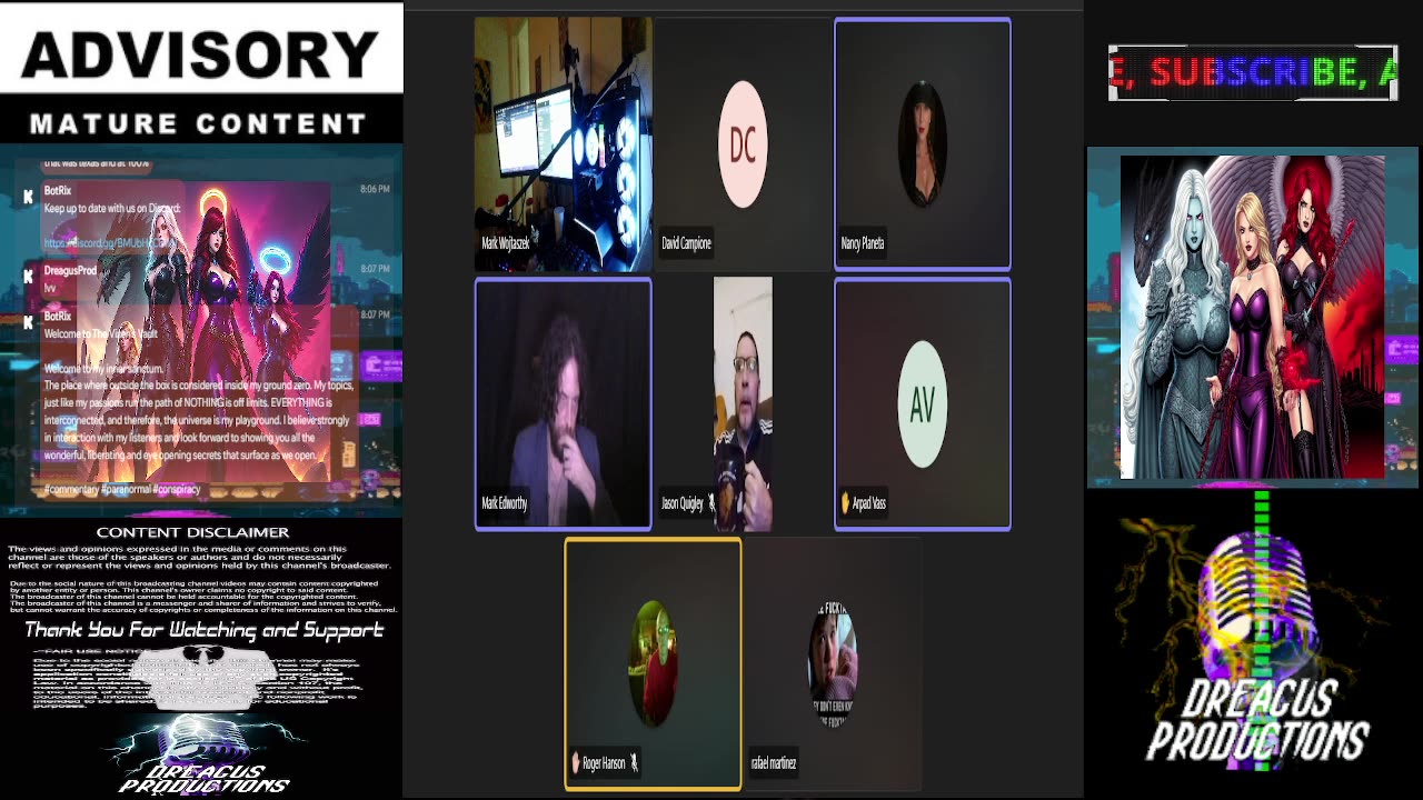 DREAGUS PRODUCTIONS WEDNESDAY SHOWS-5 NOV 25raw